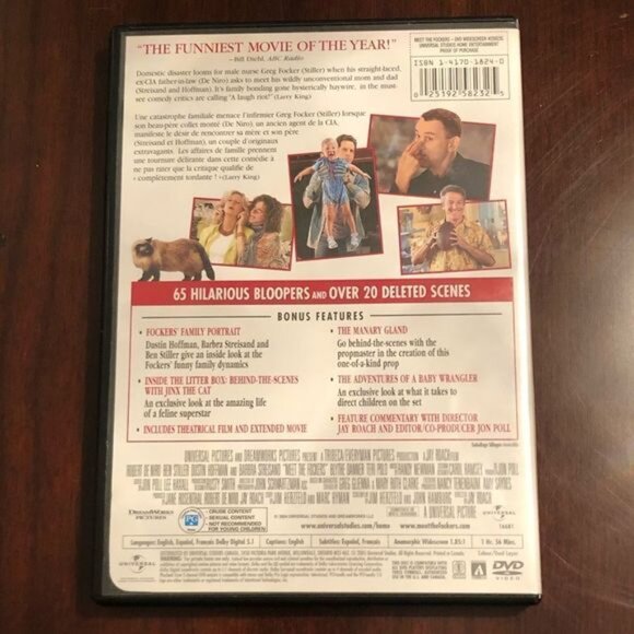 Meet the Fockers DVD Robert DeNiroBarbra Streisand Wide Scree - Picture 4 of 4
